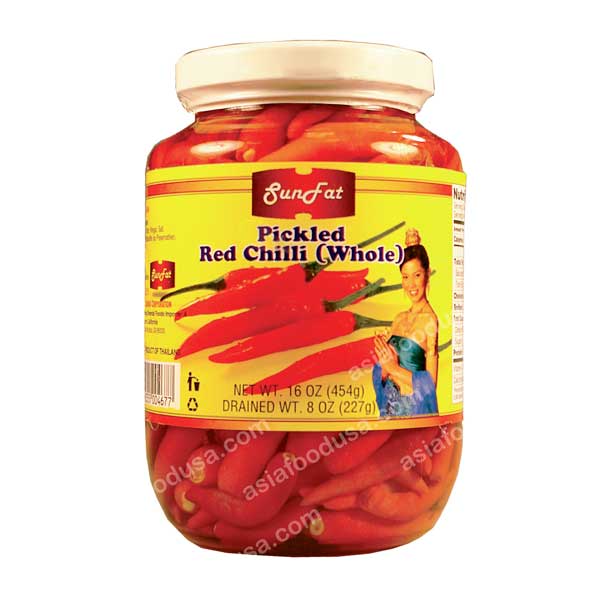 SF Pickled Whole Red Chili