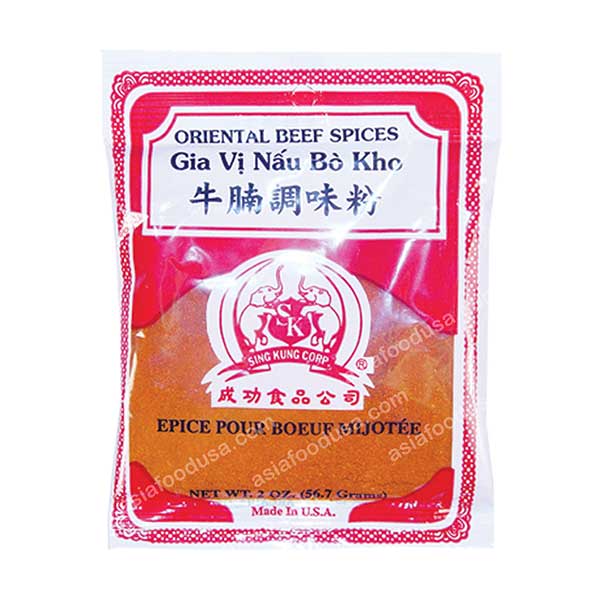 2V Oriental Beef Spices (Bo Kho)
