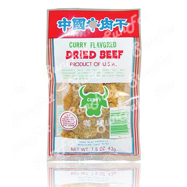 Beef Jerky Curry Flavored