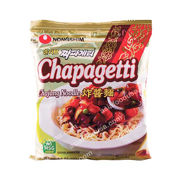 Instant Noodles Chapagetti Bag Nongshim - Meccha Japan