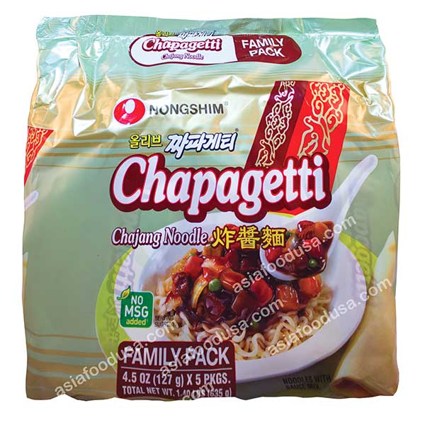 Nongshim Chapaghetti (Family Pack)