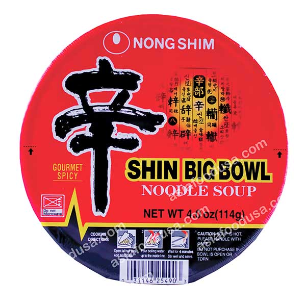 Nongshim Bowl Shin Noodle (Bowl)