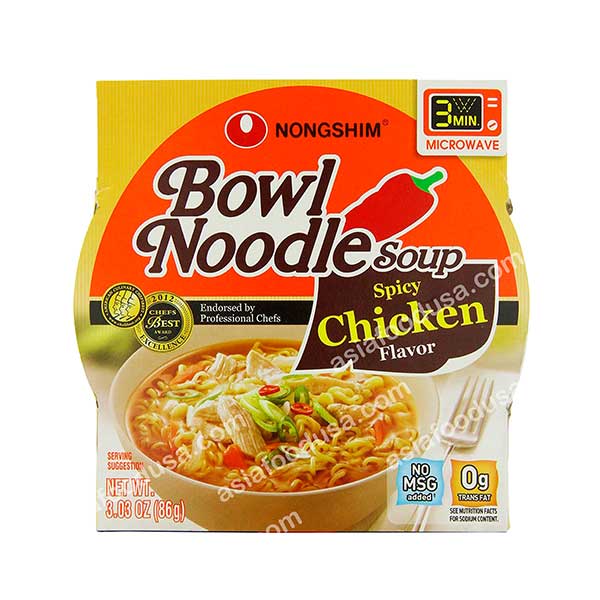 Nongshim Bowl Spicy Chicken