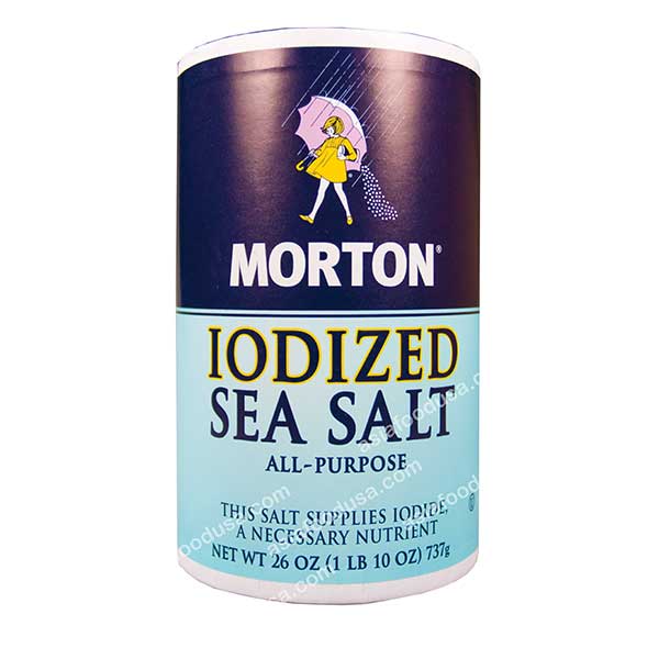 Morton Seasalt Iodized