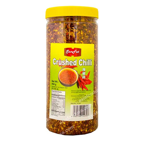 SF Dried Crushed Chili (jar)