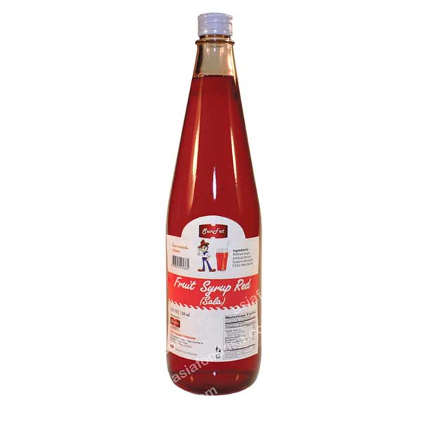 SF Fruit Syrup Red (Sala)