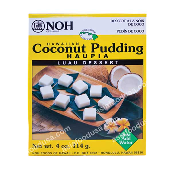NOH Hawaiian Coconut Pudding (Haupia) Box