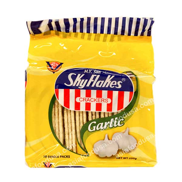 MYS Skyflakes Garlic Crackers