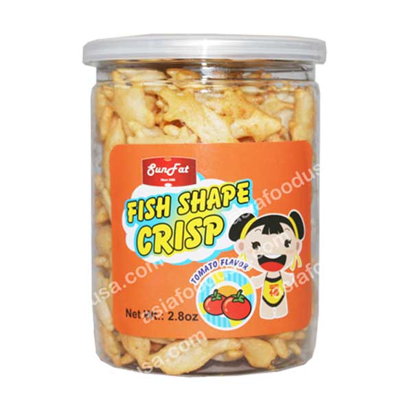 SF Fish Shape Snack (Tomato)