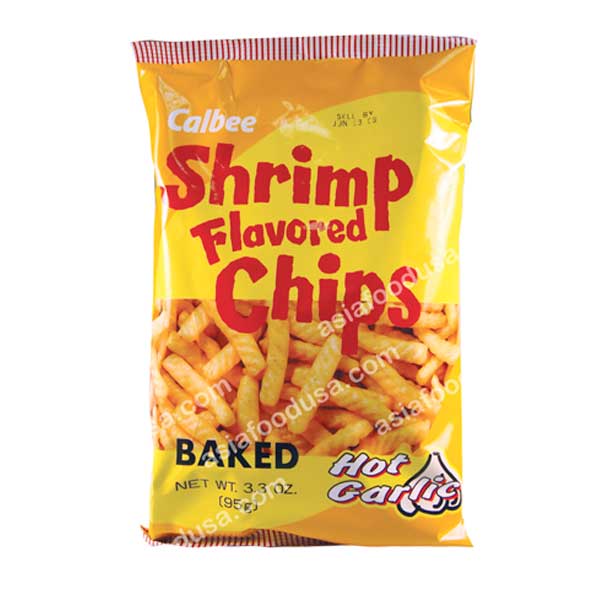 Calbee Shrimp Chips (Hot Garlic)