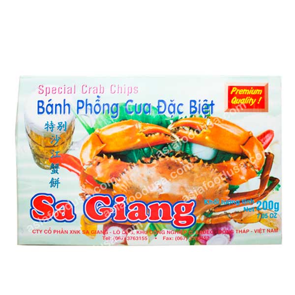 Sa Giang Crab Chip (Banh Phong Cua)