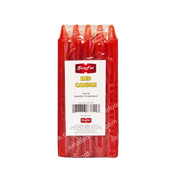 SF Red Candle (10 sticks)