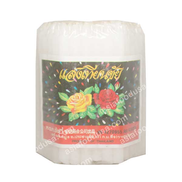 White Candle 3.5"