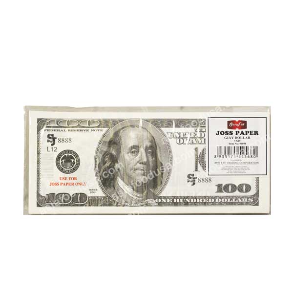 Joss Paper (US Dollar)